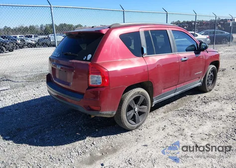 2013 Jeep Compass Sport из США, поврежденный, VIN 1C4NJCBBXDD283394